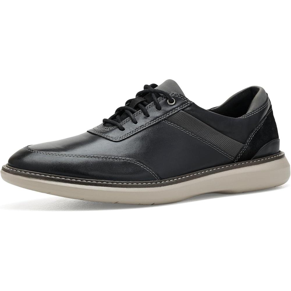 imageClarks Mens Brantin StyleBlack Leather