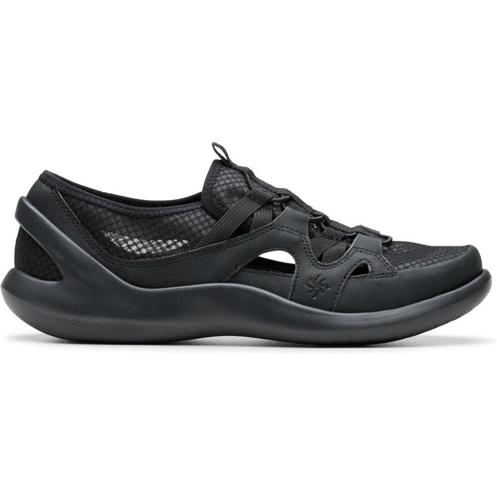 imageClarks Womens Solevana StepBlack Textile