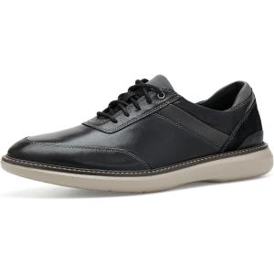 Clarks Men’s Brantin Style(Black Leather)