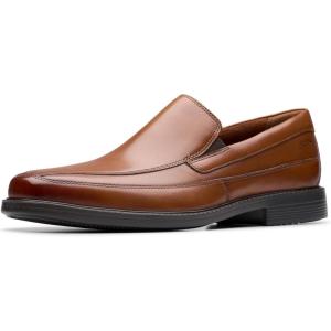 Clarks Men’s Cosgrove Free(Dark Tan Leather)