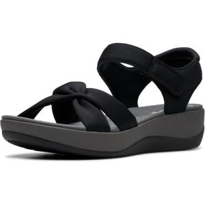 Clarks Women’s Arla Daisy(Black Textile)