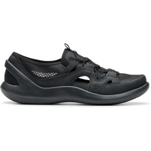 Clarks Women’s Solevana Step(Black Textile)