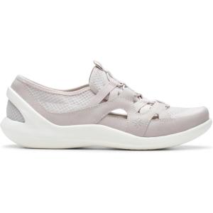 Clarks Women’s Solevana Step(Pale Grey Textile)
