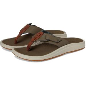 Clarks mens Breeze(Green Combi Synthetic)