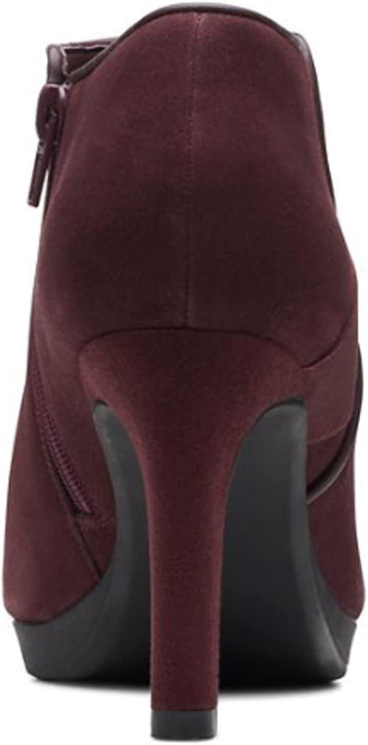 imageClarks Womens Ambyr Joy PumpsBurgundy Suede