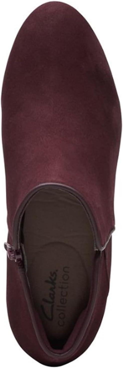 imageClarks Womens Ambyr Joy PumpsBurgundy Suede