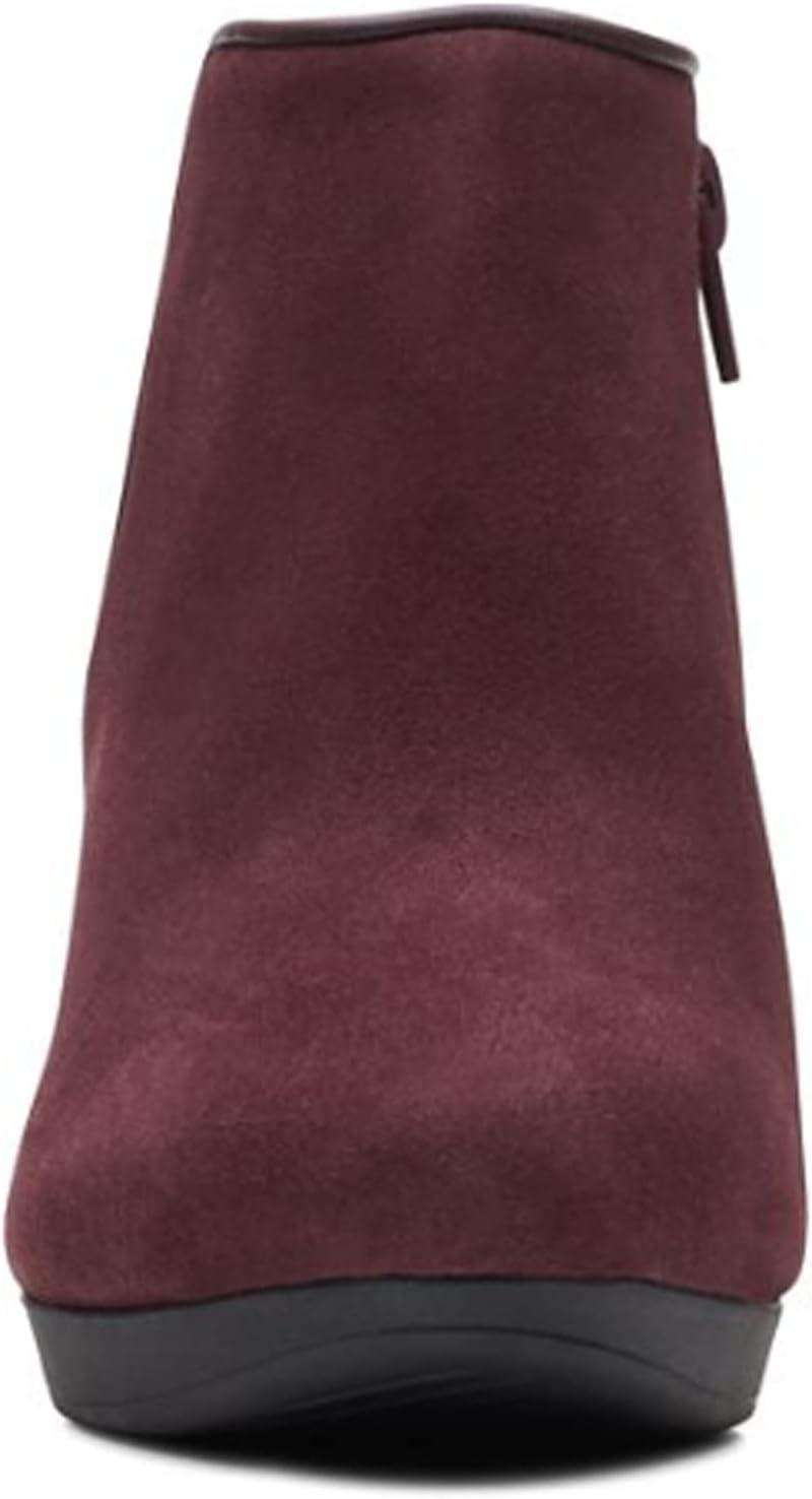 imageClarks Womens Ambyr Joy PumpsBurgundy Suede