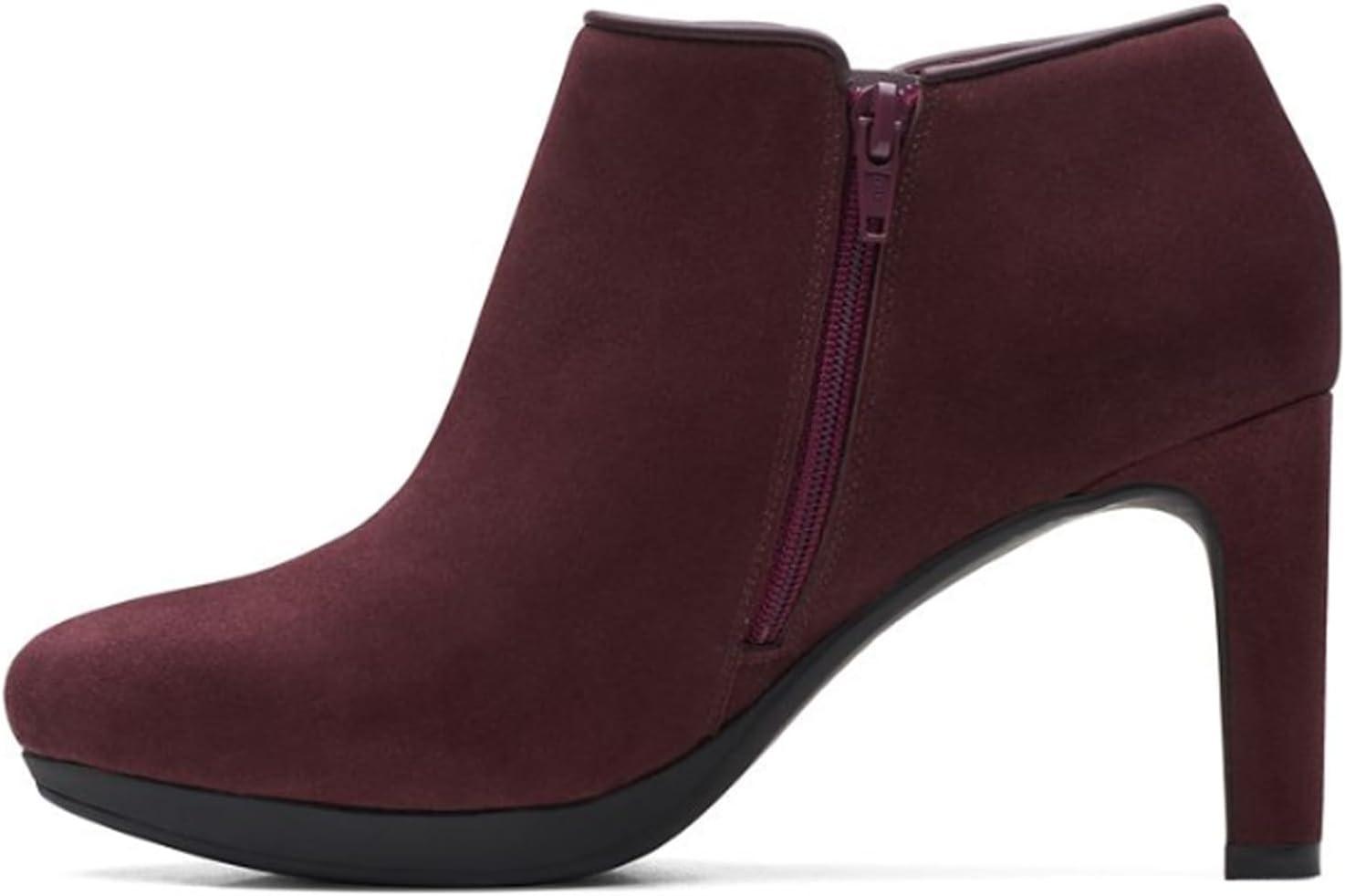imageClarks Womens Ambyr Joy PumpsBurgundy Suede