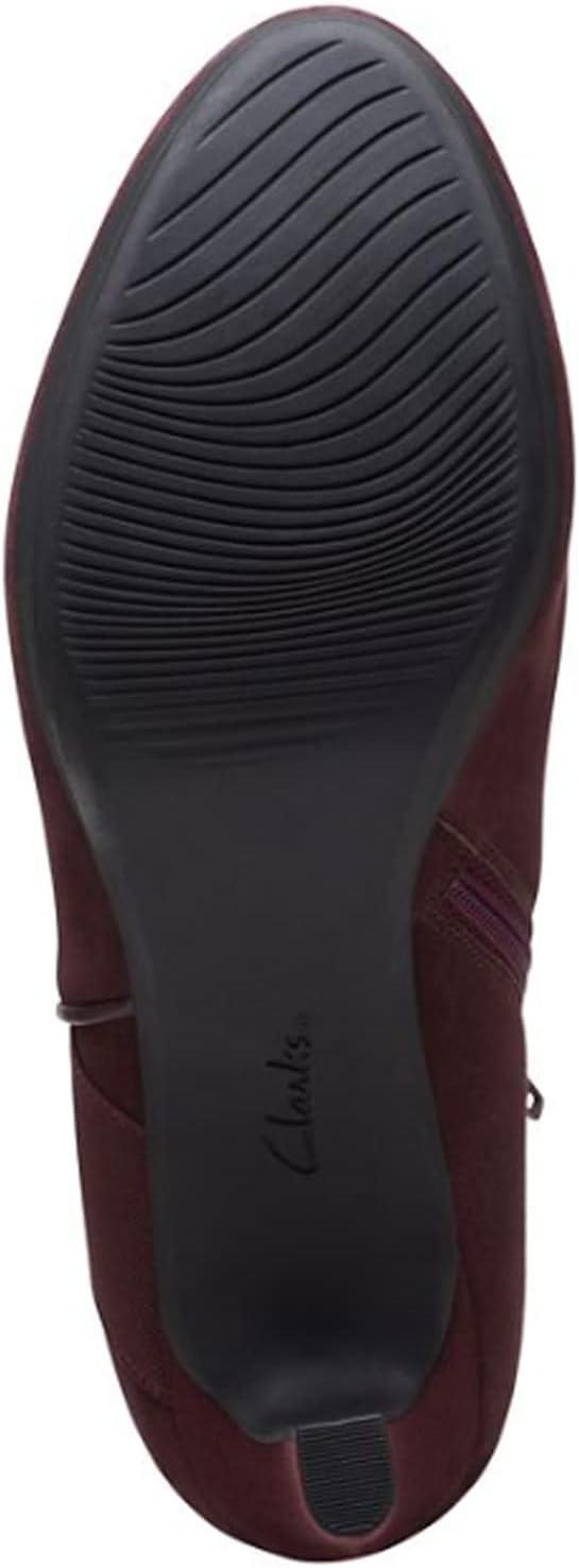 imageClarks Womens Ambyr Joy PumpsBurgundy Suede
