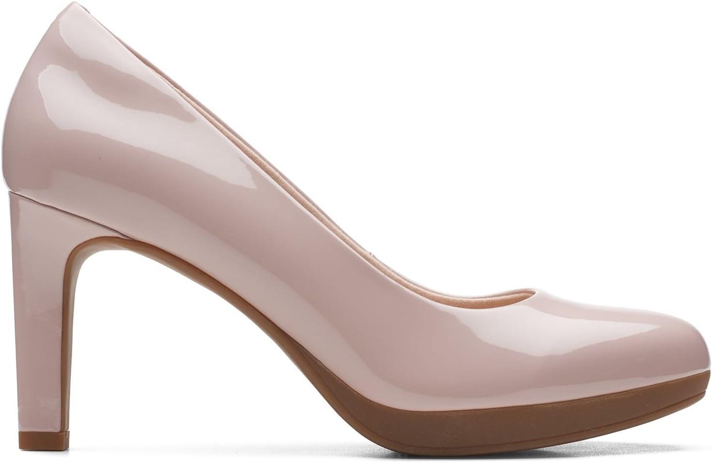 imageClarks Womens Ambyr Joy PumpsDusty Rose Patent Synthetic