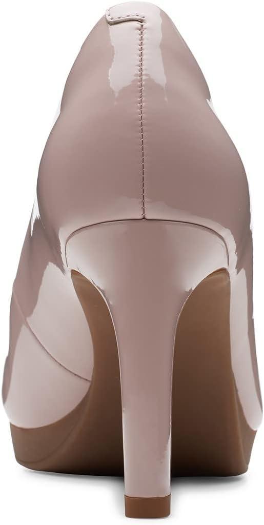 imageClarks Womens Ambyr Joy PumpsDusty Rose Patent Synthetic