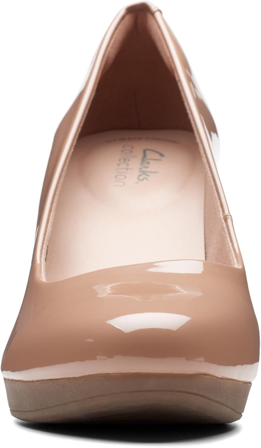 imageClarks Womens Ambyr Joy PumpsWarm Beige Synthetic