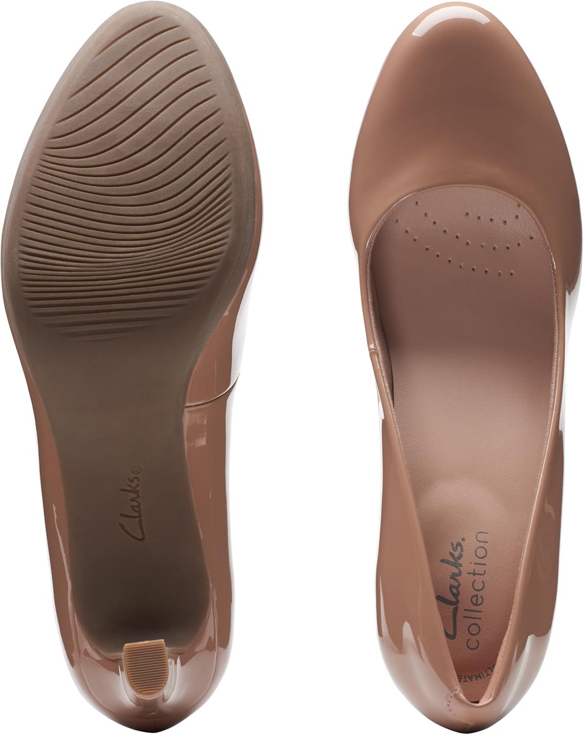 imageClarks Womens Ambyr Joy PumpsWarm Beige Synthetic