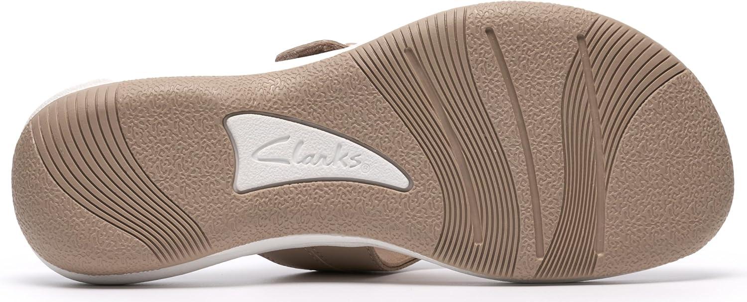 imageClarks Womens Breeze Cove Cloudsteppers FlipFlopSand Synthetic