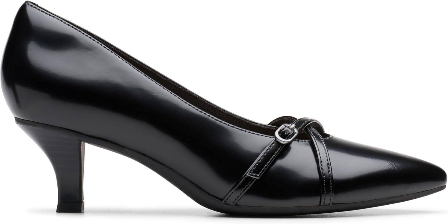 imageClarks Womens Kepley StarBlack Leather