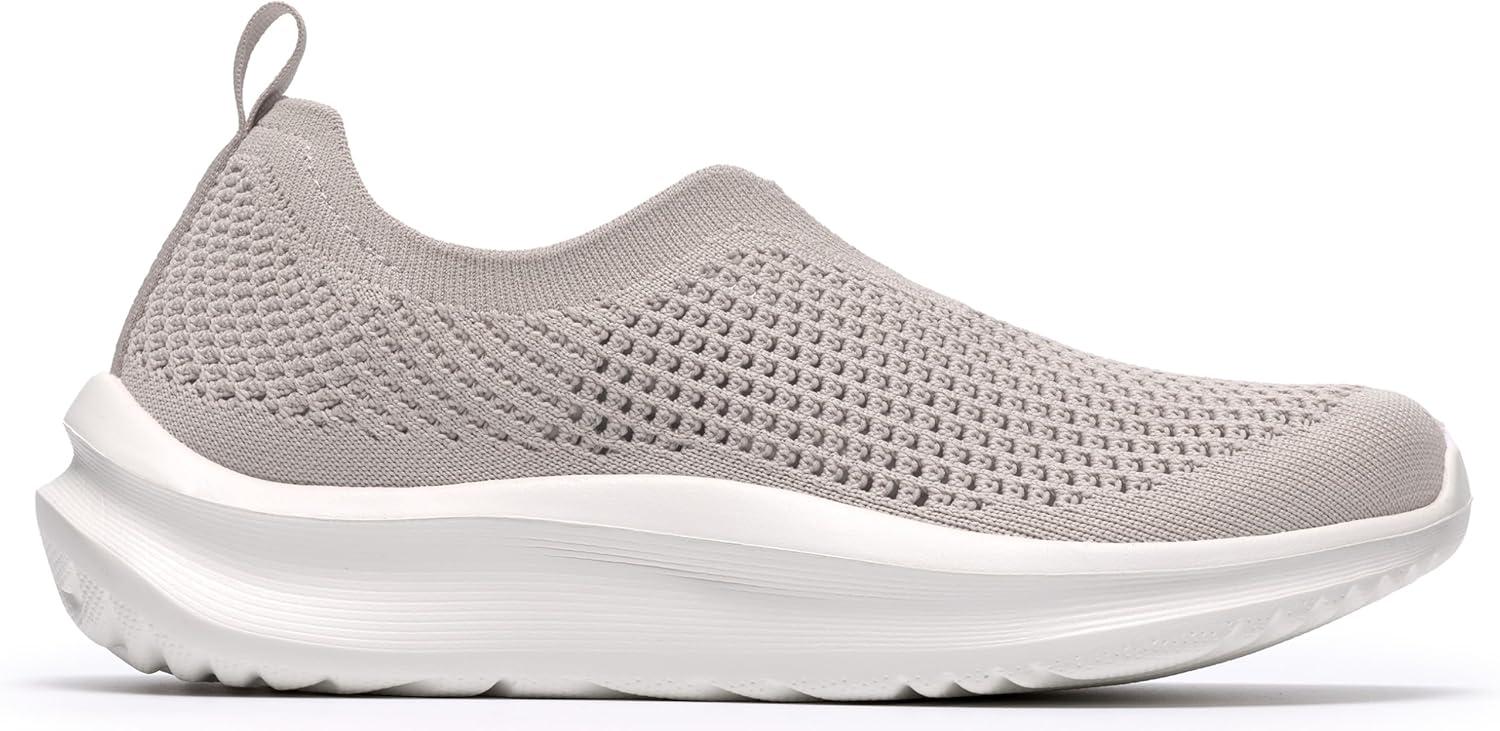imageClarks Womens Solevana KnitPale Grey Textile