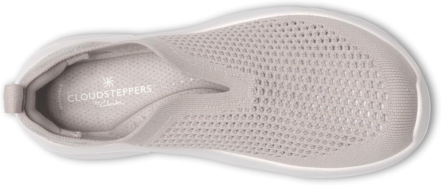 imageClarks Womens Solevana KnitPale Grey Textile
