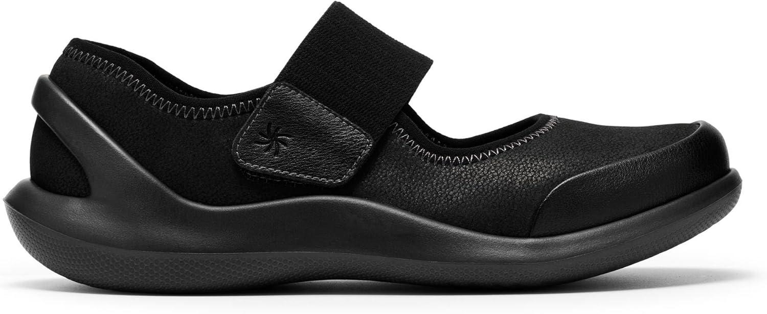 imageClarks Womens Solevana StrapBlack Interest Textile