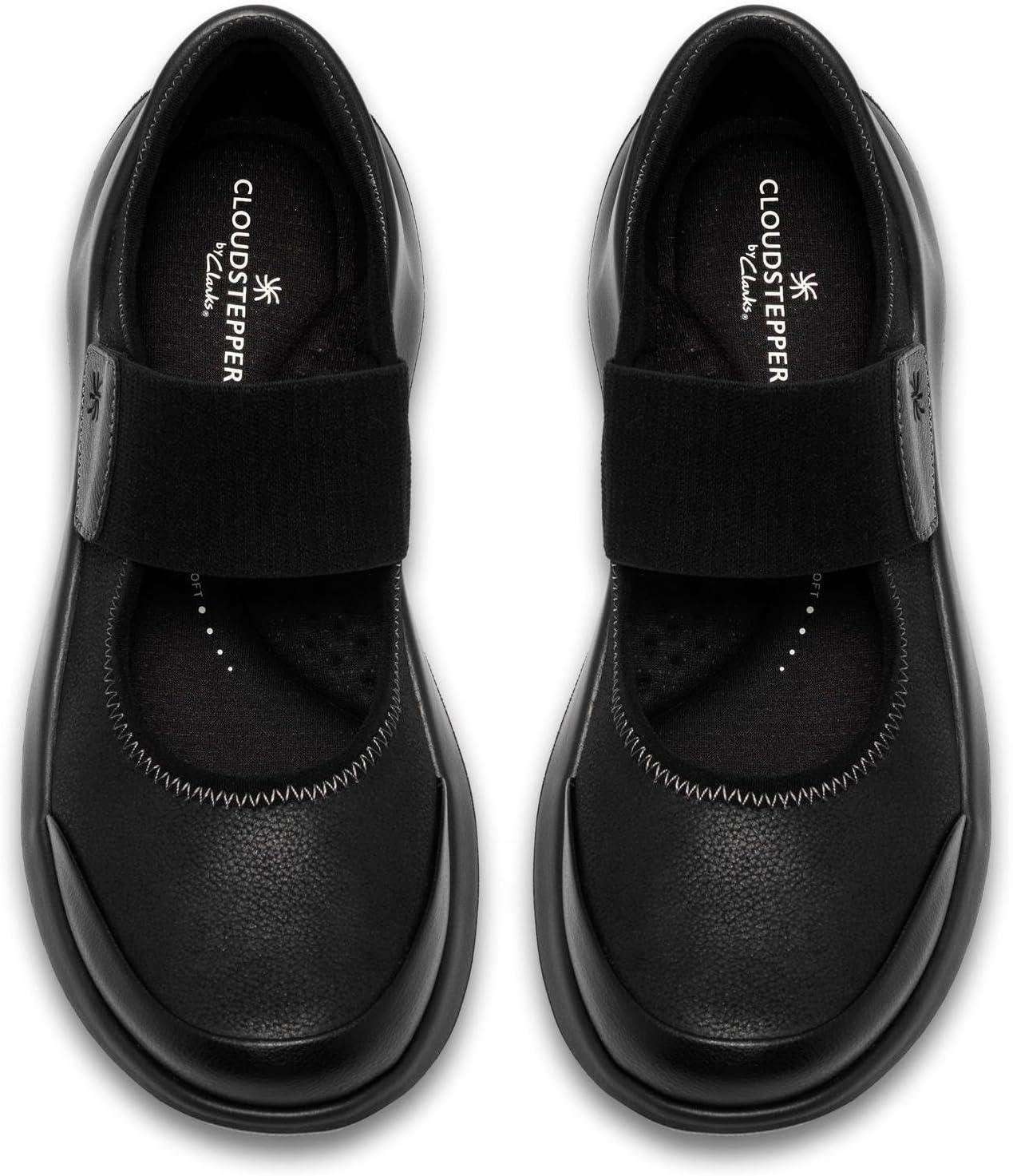 imageClarks Womens Solevana StrapBlack Interest Textile