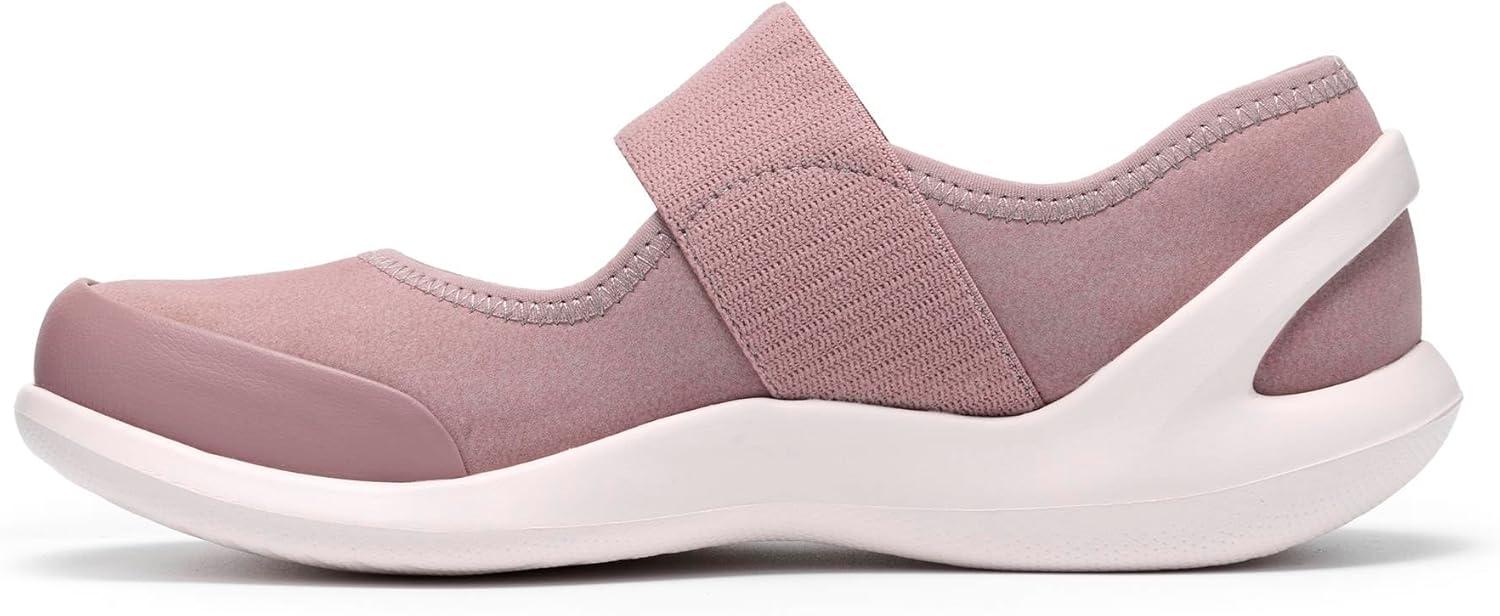 imageClarks Womens Solevana StrapDusty Rose Interest Textile