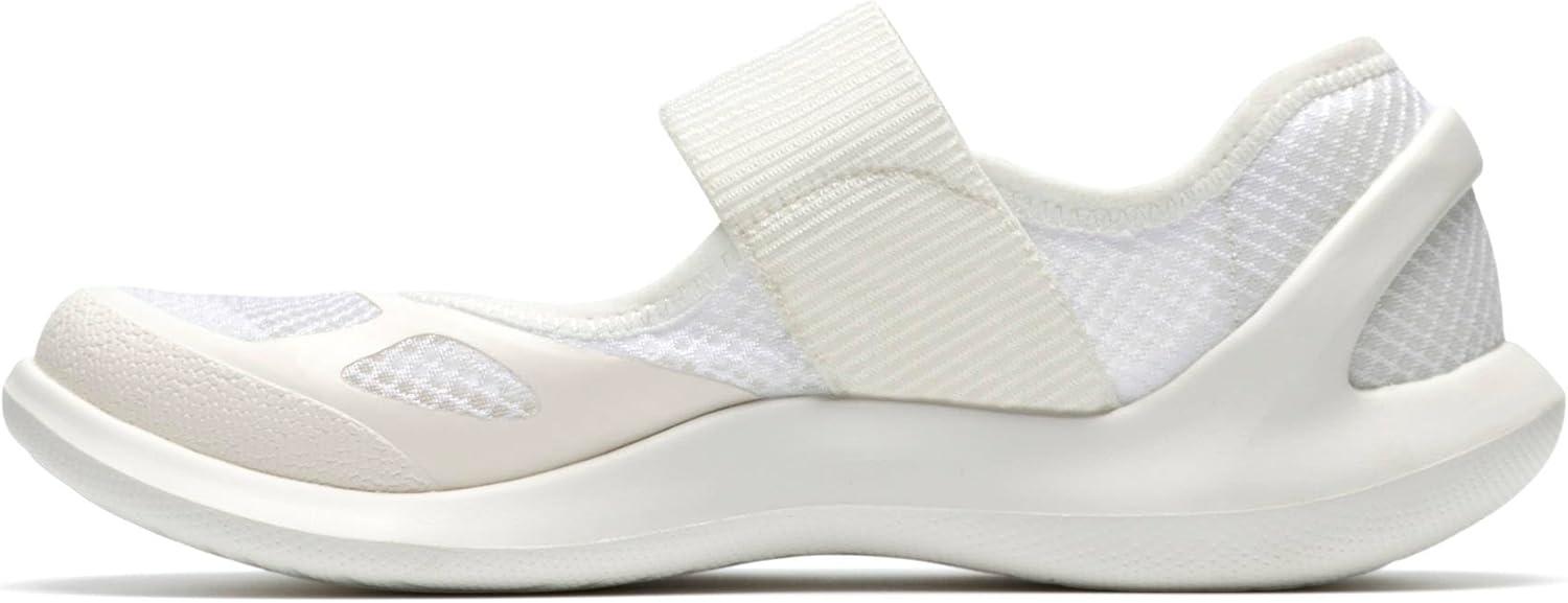 imageClarks Womens Solevana StrapWhite Textile