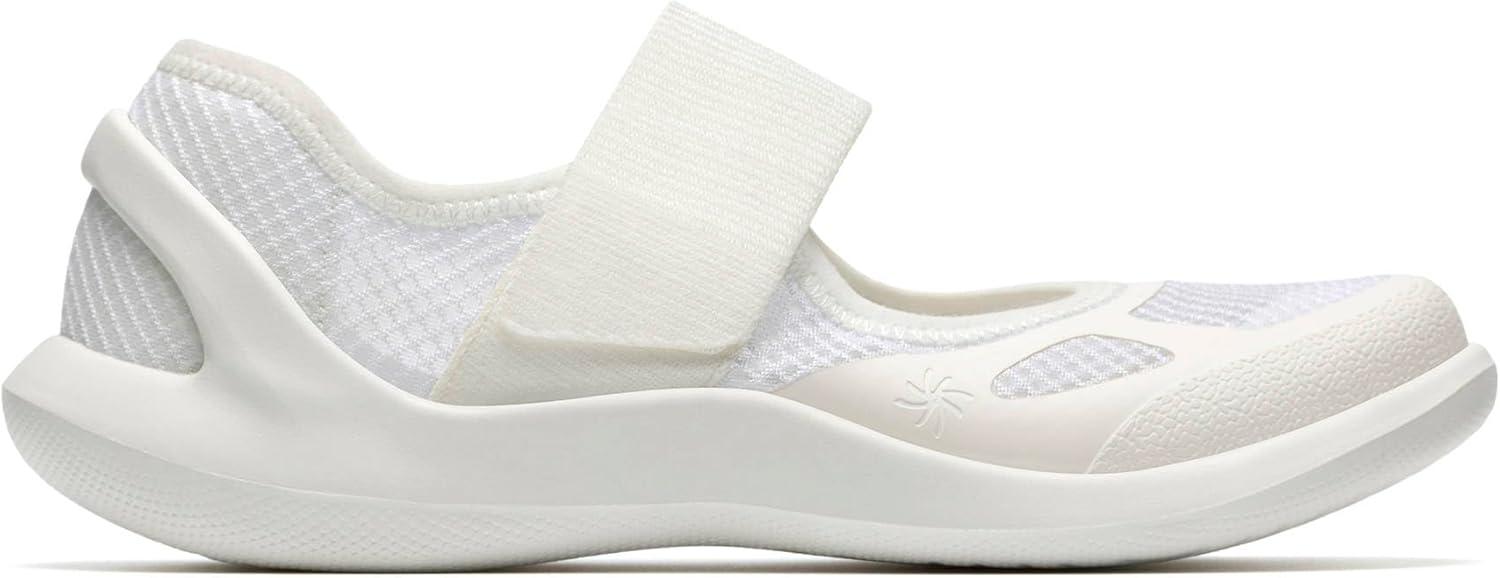 imageClarks Womens Solevana StrapWhite Textile