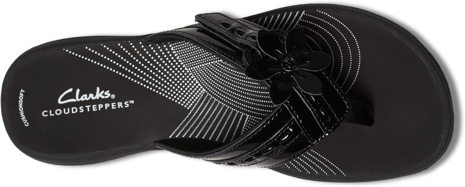 imageClarks womens Breeze OpalBlack Patent Synthetic