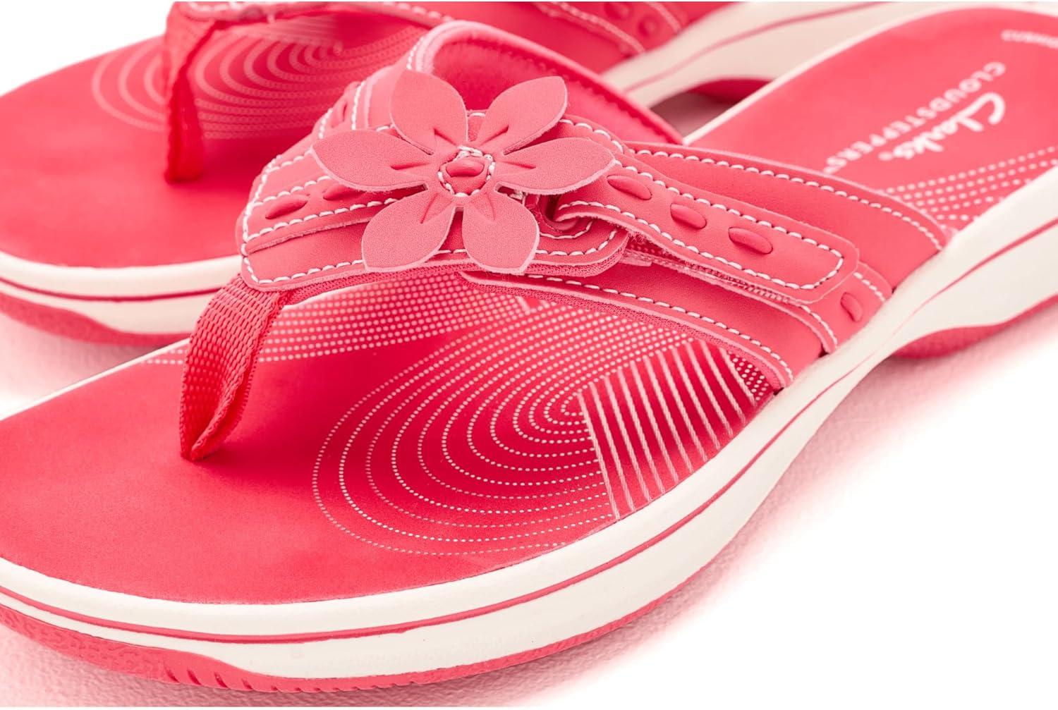 imageClarks womens Breeze OpalBright Coral Synthetic
