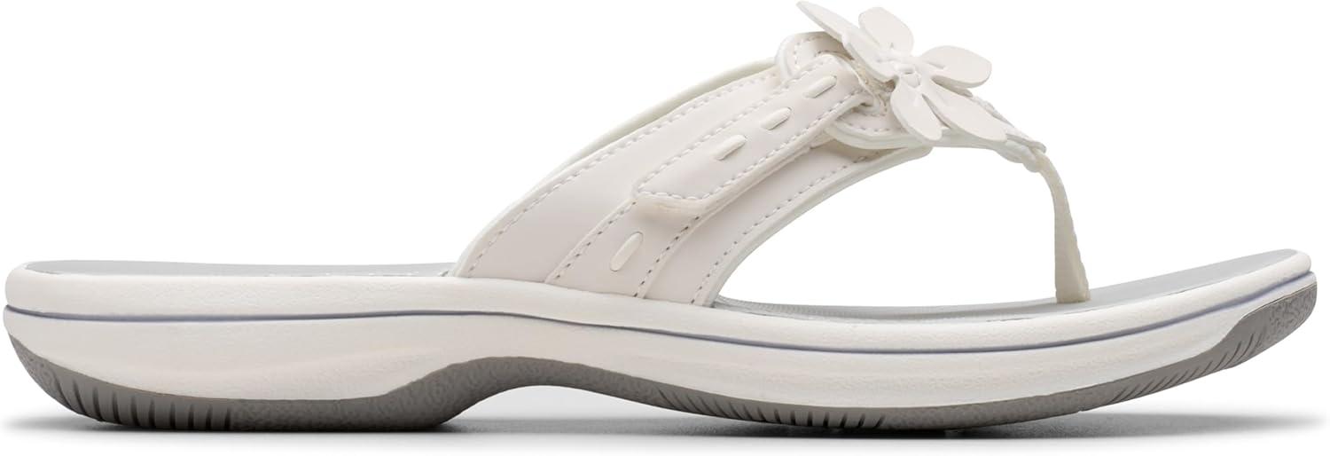 imageClarks womens Breeze OpalWhite Synthetic