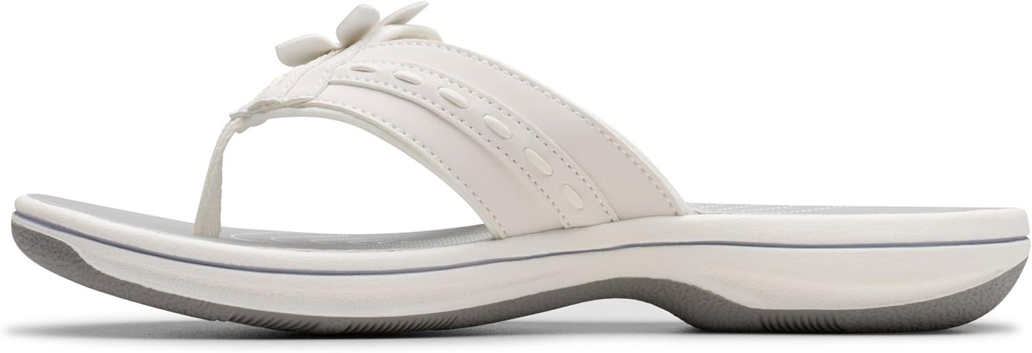 imageClarks womens Breeze OpalWhite Synthetic