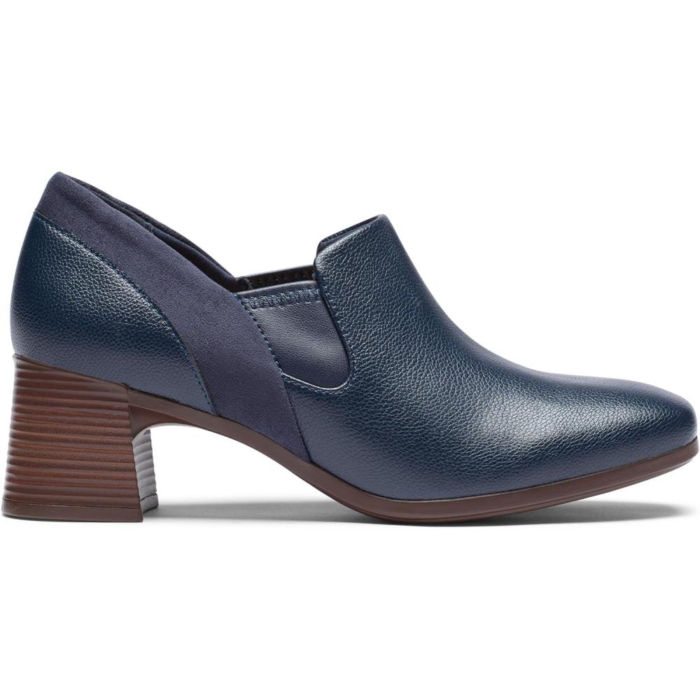 imageClarks Marriann PureNavy Combi Leather