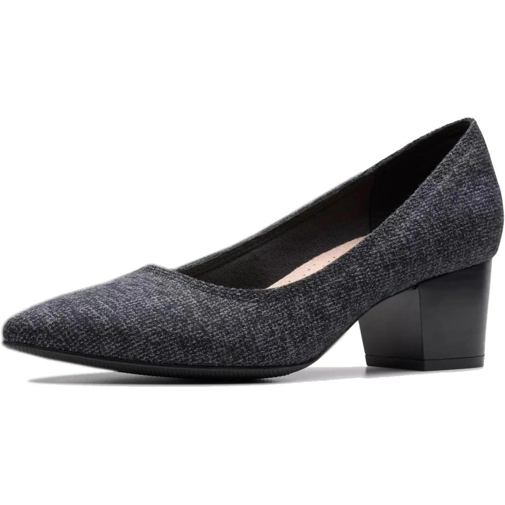 imageClarks Womens Ellanie HopeCharcoal Intrest Textile