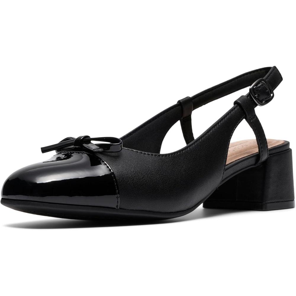 imageClarks Womens Iridessa SlingBlack Leather