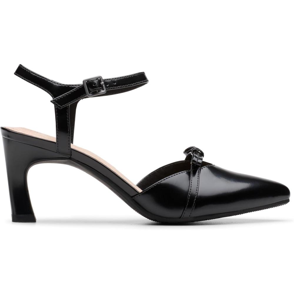 imageClarks Womens Tammitha BarBlack Leather