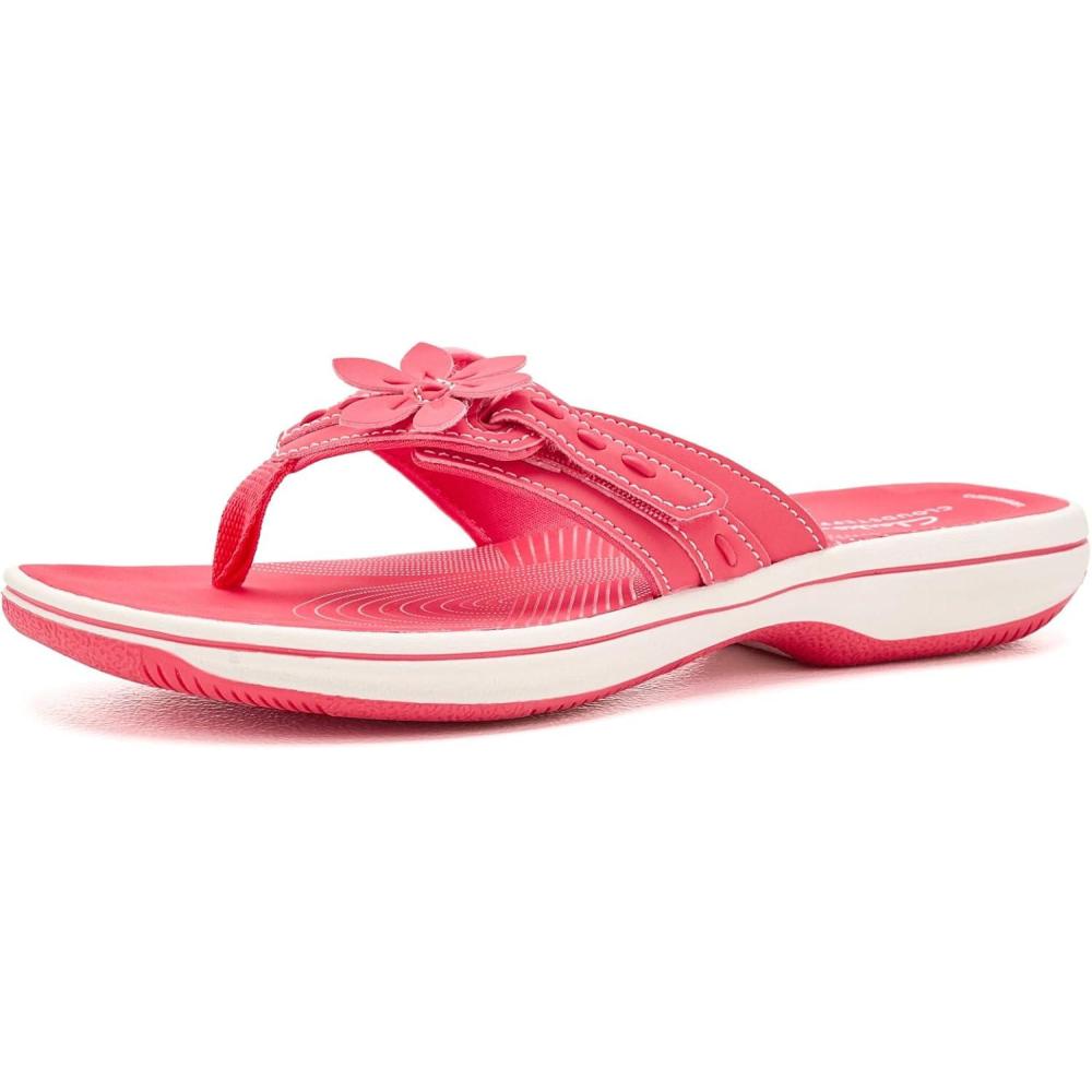 imageClarks womens Breeze OpalBright Coral Synthetic