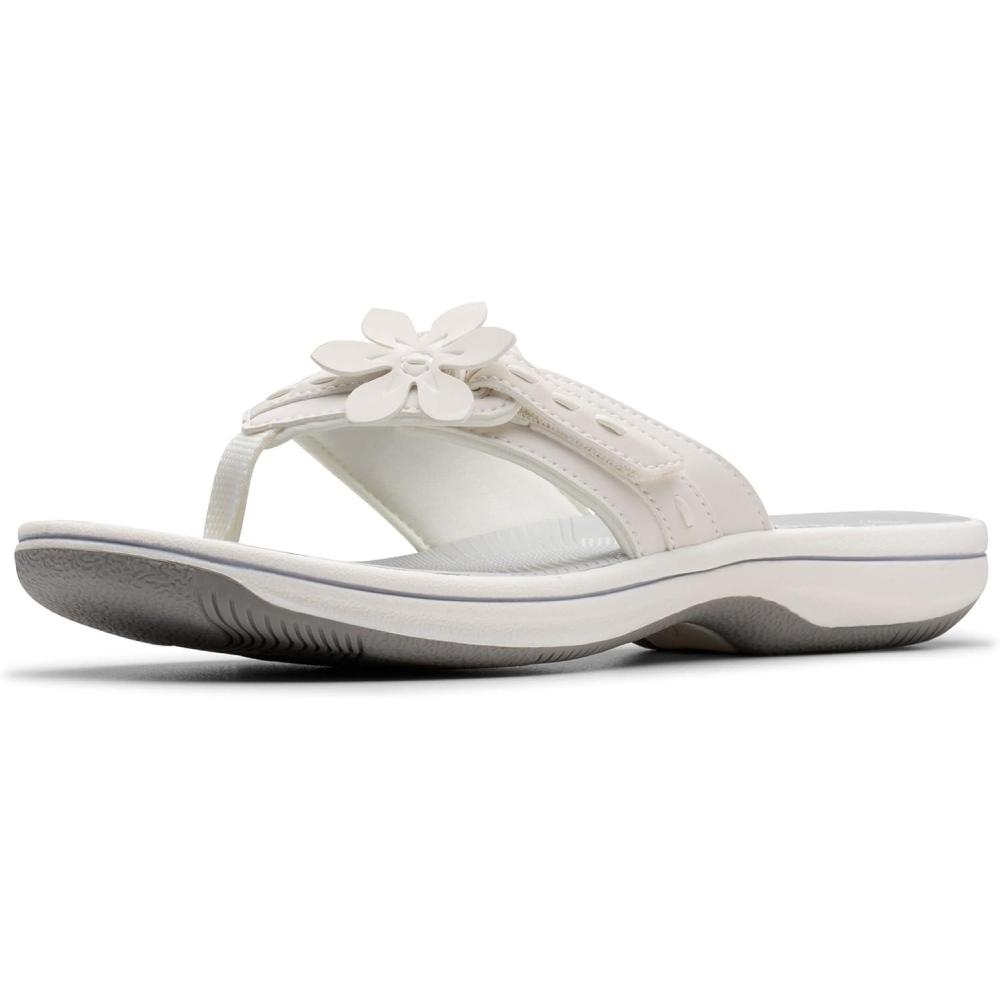 imageClarks womens Breeze OpalWhite Synthetic