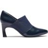 Navy Leather