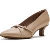 Beige Leather
