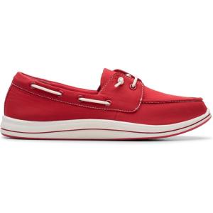 Clarks Women’s Breeze Edge(Cherry Textile)