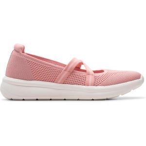 Clarks Women’s Ezrinn Mist(Dusty Pink Textile)
