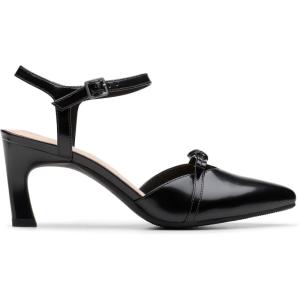 Clarks Women’s Tammitha Bar(Black Leather)
