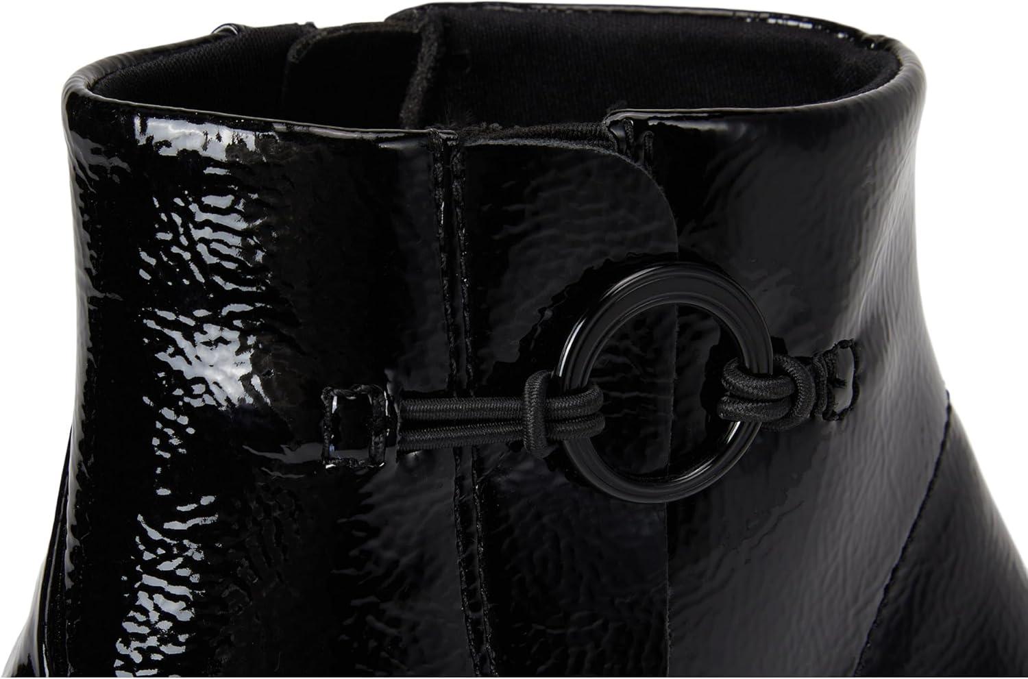 imageClarks Womens Ellowyn DevaBlack Crinkle Patent