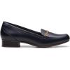 Navy Leather