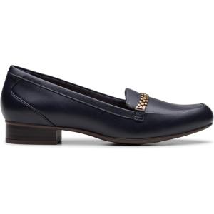 Clarks Women’s Juliet Mia(Navy Leather)