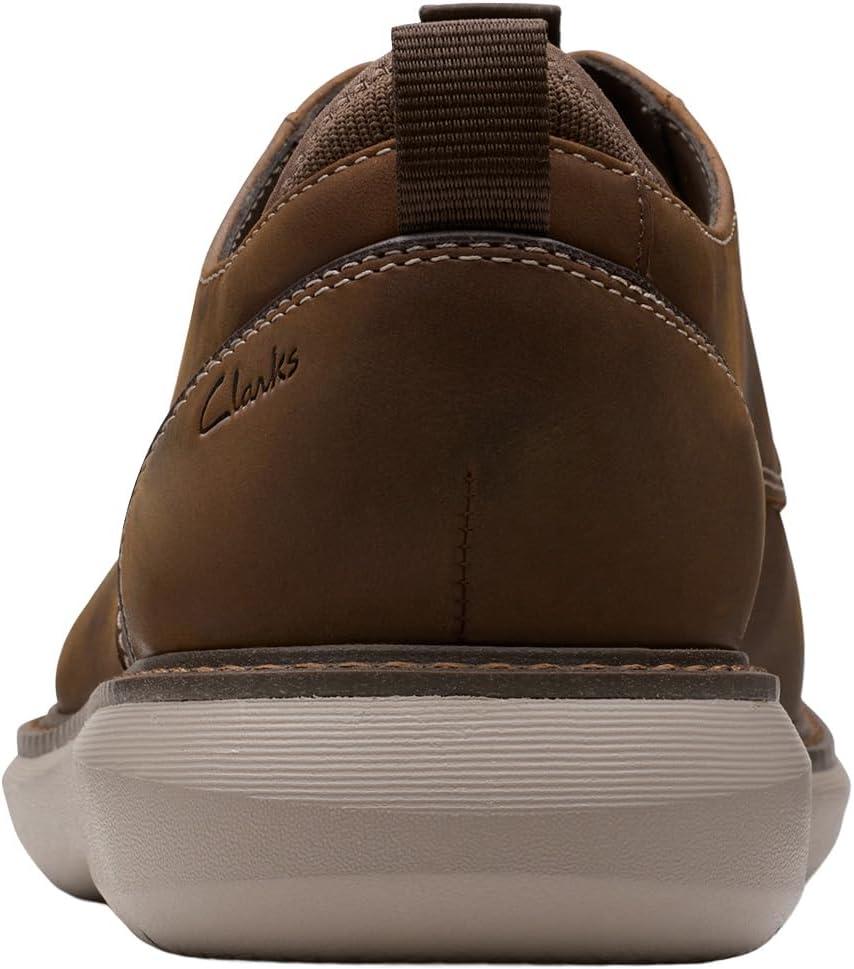 imageClarks Mens Brantin Plain OxfordBeeswax Leather