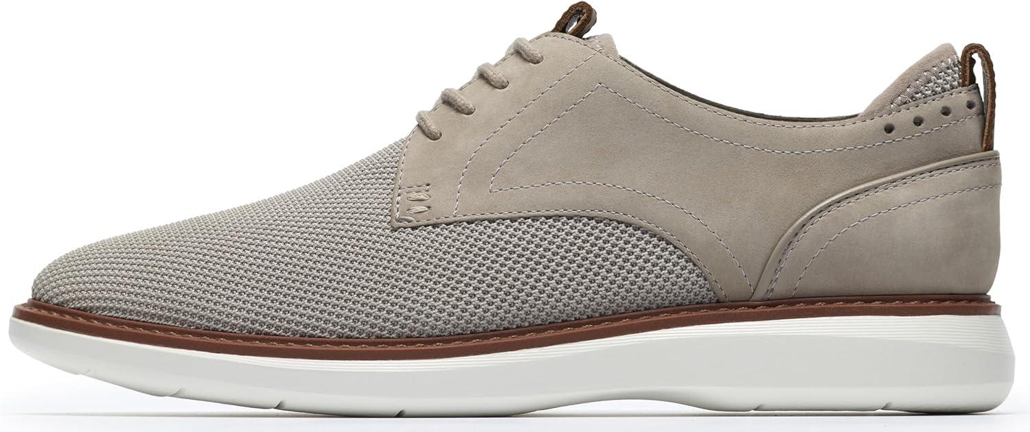 imageClarks Mens Brantin Plain OxfordGrey Knit