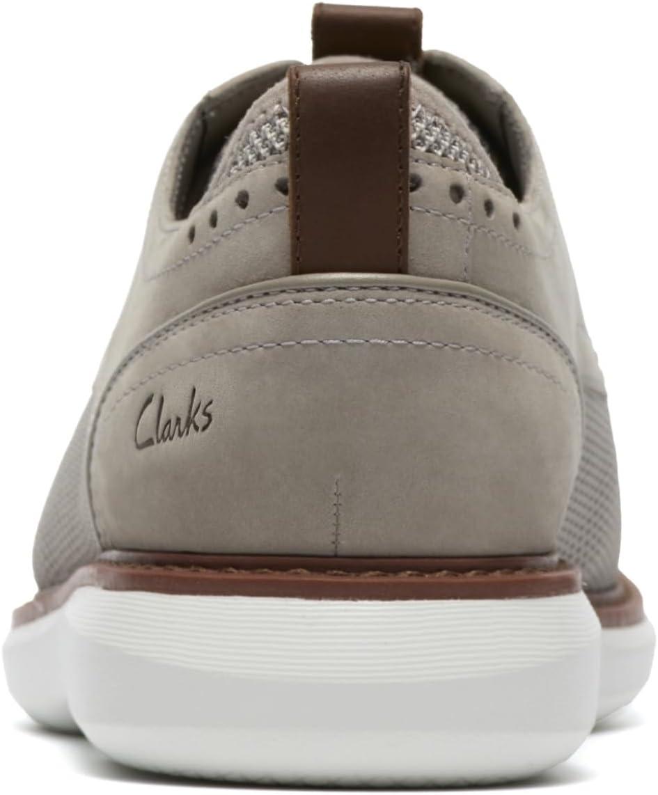imageClarks Mens Brantin Plain OxfordGrey Knit