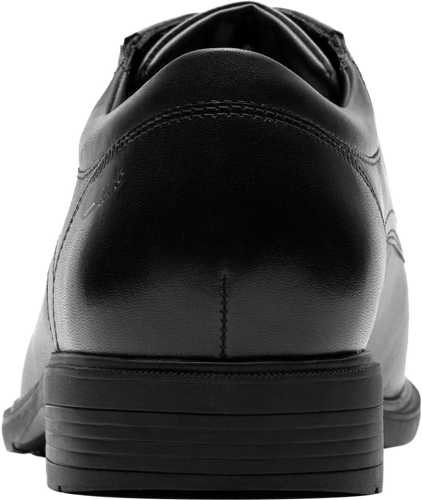 imageClarks Mens Steadwell CapBlack Leather