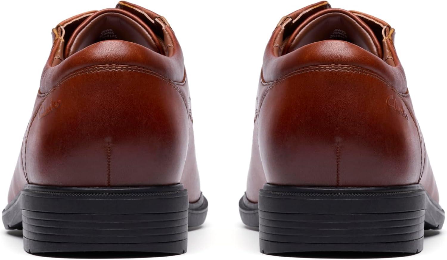 imageClarks Mens Steadwell CapDark Tan Leather