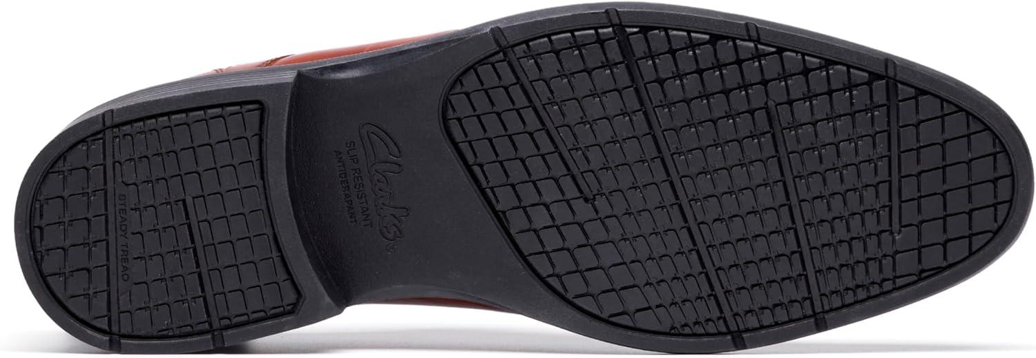 imageClarks Mens Steadwell CapDark Tan Leather